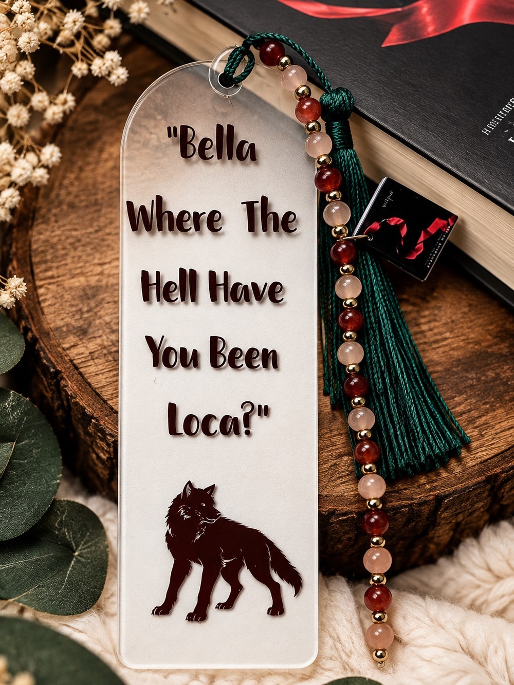 Wearwolf handcrafted Bookmark